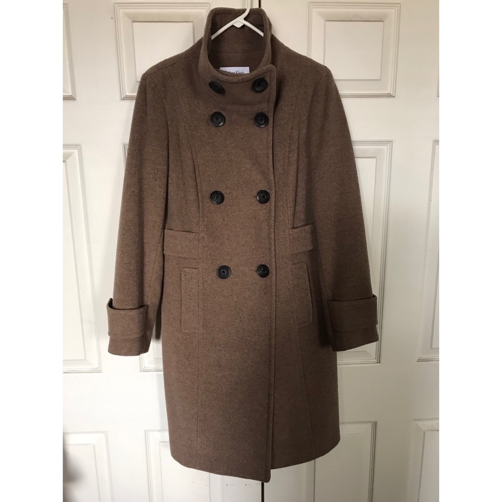 Women’s Calvin Klein Long Peacoat Size 14